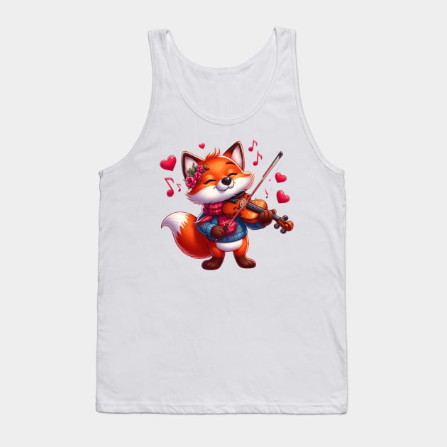 Happy foxe Tank Top by YuYu